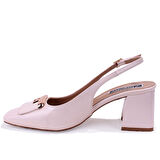 Dagoster DZA07-11363017 Ten Rugan Klasik Topuklu Kadın Ayakkabı