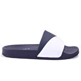 Fly Soft S263071 Lacivert Beyaz Günlük Ortopedik Erkek Spor Terlik