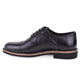 Dagoster DMA08-983 Siyah Ortopedik Klasik Erkek Deri Ayakkabı