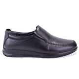 Dagoster DMA08-2005 Siyah Ortopedik Günlük Deri Erkek Ayakkabı