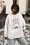 Black Sabbath Gitar Baskılı Unisex Oversize Sweatshirt