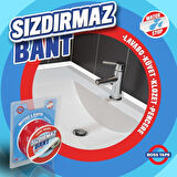 3M Mutfak Banyo Su Sızdırmaz Bant Lavabo Pencere Tezgah Sızdırmazlık Bandı 38mmx3,35 Mt-2 Adet