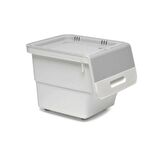 Motek Beyaz Tekerlekli Organizer Çok Amaçlı Saklama Kutusu 1X12 Lt