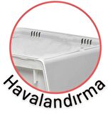 Motek Patateslik Soğanlık Tekerlekli Organizer Çok Amaçlı Saklama Kutusu 1X33 Lt Açık kahve+Krem