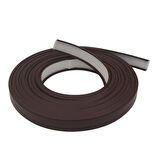 Kendinden Yapışkanlı Masa,Raf,Dolap,Tezgah,Mobilya Kenar Bandı 18mmX5 Metre-Koyu Kahve