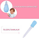 Bebek Bakım Seti Yeni Doğan Ateş Ölçerli Bebek Hijyen Seti 8 Parça-Pembe