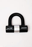 Armor 712 Mv 180cmx12mm Titanyum ve Bor Alaşımlı Yüksek Güvenlikli Çelik Zincir+16mm Ubar Kilit