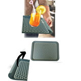 Kaydırmaz Tabanlı Servis Tepsi Sunum Tepsisi Orta Boy-1136-01