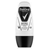 Rexona Invisible Black+White Erkek Roll-On Deodorant 50 ML