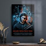 Decovetro Cam Tablo Escape From New York Film Afişi