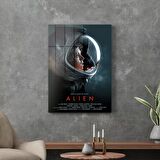 Decovetro Cam Tablo Alien Film Afişi
