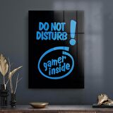 Decovetro Cam Tablo Do Not Disturb Yazılı