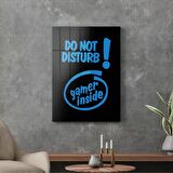 Decovetro Cam Tablo Do Not Disturb Yazılı