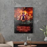 Decovetro Cam Tablo Stranger Things Poster