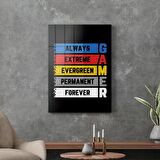 Decovetro Cam Tablo Game Yazılı