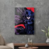 Decovetro Cam Tablo Batman Comics Poster