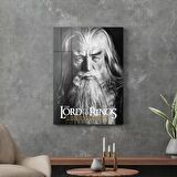 Decovetro Cam Tablo Yüzüklerin Efendisi Gandalf Never late