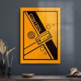 Decovetro Cam Tablo Game Pad Retro Poster