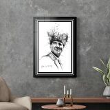 Decovetro Cam Tablo Gazi Mustafa Kemal