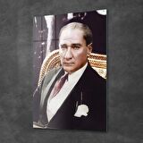 Decovetro Cam Tablo Kahraman Atatürk
