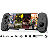 Ozmik D6 kablosuz Gamepad uzatılabilir Joystick Pad için XBOX/PS4 Android/iOS Smartphone