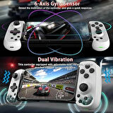 Ozmik D6 kablosuz Gamepad uzatılabilir Joystick Pad için XBOX/PS4 Android/iOS Smartphone