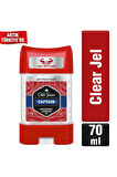 Old Spice Captain Antiperspirant & Deodorant Jel 70 ML