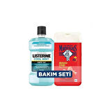 Listerine Cool Mint Hafif Tat Ağız Bakım Suyu 250 ML + Le Petit Marseillais Akdeniz Çileği Duş Jeli 250 ML