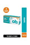 O.B Tampon Süper 16'lı x3