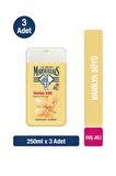 Vanilya Sütü Aromalı Nemlendirici Tüm Ciltler İçin Kalıcı Kokulu Duş Jeli 3 x 250 ml