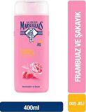 Frambuaz ve Şakayık Aromalı Nemlendirici Tüm Ciltler İçin Kalıcı Kokulu Duş Jeli 400 ml