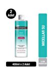 Neutrogena Skin Detox Tüm Ciltler için Temizleyici Parfümsüz Yüz Temizleme Suyu 2x400 ml 