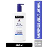 Neutrogena Deep Moisture Vücut Losyonu Parfümsüz 400 Ml