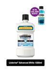 Listerine Advanced White 1000 ml + Cool Mint 95 ml Ağız Bakım Suyu
