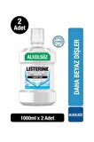 Listerine Advanced White Hafif Tat 1000 ml x2