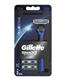 Gillette Mach3 Start Tıraş Makinesi + Yedek Başlık 3'lü