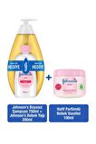 Johnson’s Bebek Şampuanı 750+ Yağ 200 ml + Hafif Parfümlü Bebek Vazelini 100 ml