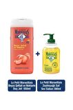 Beyaz Şeftali ve Nektarin Aromalı Nemlendirici Tüm Ciltler İçin Kalıcı Kokulu Duş Jeli 650 ml