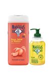 Beyaz Şeftali ve Nektarin Aromalı Nemlendirici Tüm Ciltler İçin Kalıcı Kokulu Duş Jeli 650 ml