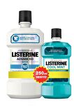 Listerine Advanced White 500 Ml + 250 Hediyeli Set