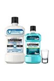 Listerine Advanced White Hafif Tat Alkolsüz Ağız Bakım Suyu 500 Ml + Cool Mint 250 Ml 