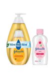 Johnson's Baby Göz Yakmayan Çiçek Özlü Bebek Şampuanı 950 ml + Bebek Yağı
