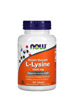 NOW Foods, Çift Güçlü L-,lysine, 1.000 mg, 100 Tablet