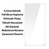Baseus Kamera Korumalı Seramik Cam Kılıf İphone 14 Pro Max Kılıf Ve Ekran Koruyucu Ful Set Ultra Koruma