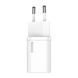 Baseus Type-C 25 Watt Hızlı Şarj Aleti Beyaz