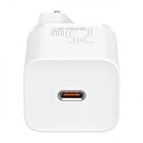 Baseus Type-C 25 Watt Hızlı Şarj Aleti Beyaz