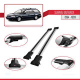 Subaru Outback 1994-1999 Arası ile Uyumlu FLY Model Ara Atkı Tavan Barı Gri 2 Adet