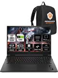 HP OMEN 17 i9 13900HX 48GB RAM 256GB SSD RTX4080/12GB 240Hz 17.3 QHD W11PRO 7P6D5EA & PER4 ÇANTA