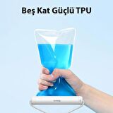 Baseus Tüm Telefonlara Uyumlu Universal Su Geçirmez Telefon Kılıfı Su Altı Çekim Kılıfı IPX8 Kılıf