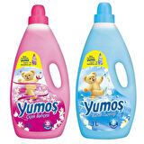 Yumoş Çamaşır Yumuşatıcısı 3 lt Bahar ve Çiçek Bahçesi 2 li